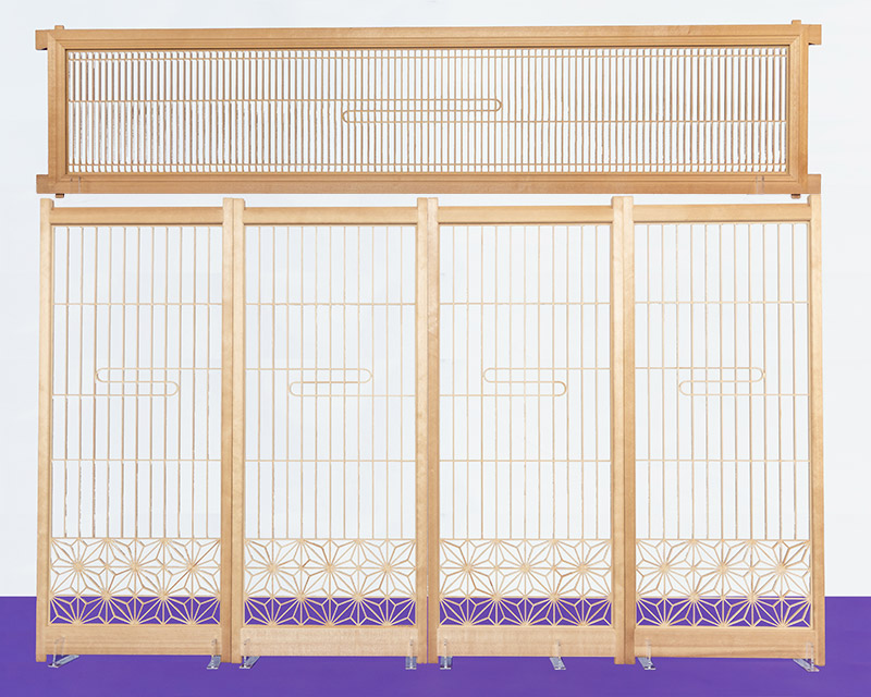 【書院欄間】長水入　株式会社山清片山