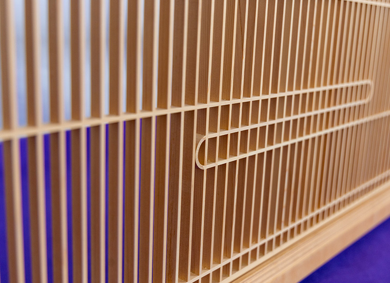 【書院欄間】長水入　株式会社山清片山