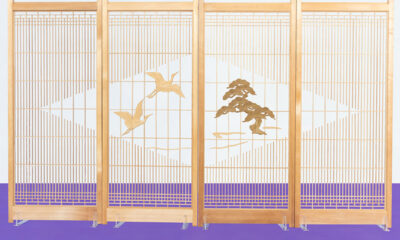 書院障子】 麻乃葉帯 桐の葉 腰蜀江 （単品） 一点物 新品 - 山清片山