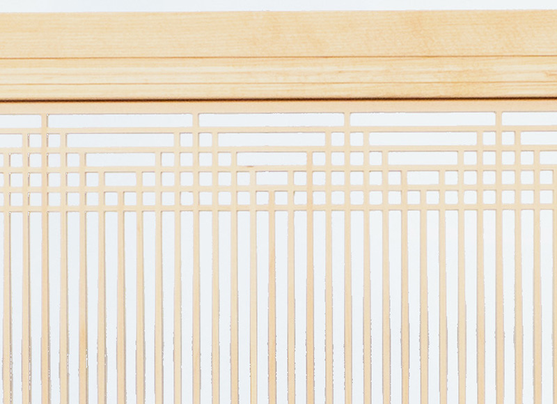 【書院欄間】四重香図　株式会社山清片山