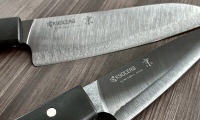 京セラ 三徳包丁 セラミックキッチンセット 電動シャープナー付