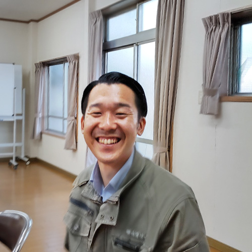 山清片山　営業の新人